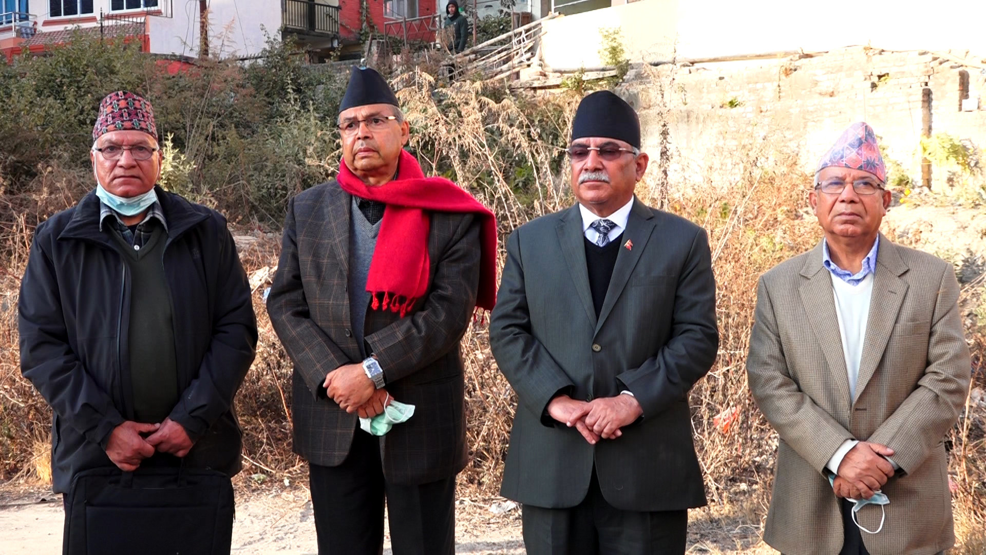 बल्खु पुगेर प्रचण्ड-नेपाल समूहले लियो संसद् विघटनलाई असफल पार्ने संकल्प